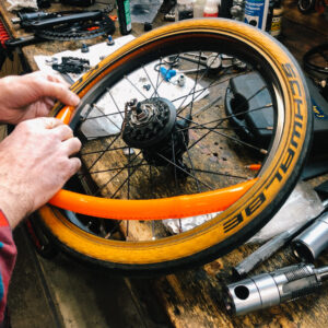 foldingbike mounting